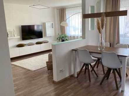 Gut geschnittene 3,5-Zimmer -Wohnung mit Balkon und Einbauküche in Nördlingen