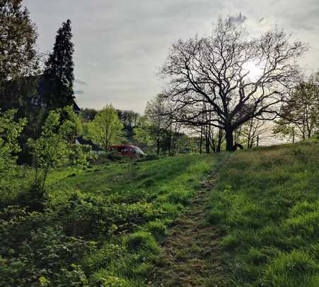 Baugrundstück als großzügige Baulücke, mitten im Grünen, nahe Eschbach-Talsperre