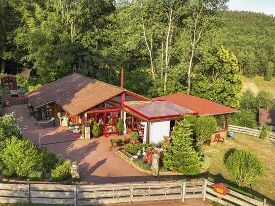 Idyllisches Waldrandhaus mit Luxusausstattung - Perfekte Wohnoase zum Entspannen in Flörsbach