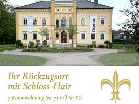 3-Raum-Wohnung mit Schloss-Flair in Brahlstorf