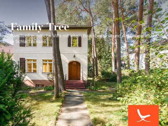 Family Tree - Familienfreundliche Villa mit altem Baumbestand und Ausbaupotenzial in Schlachtensee