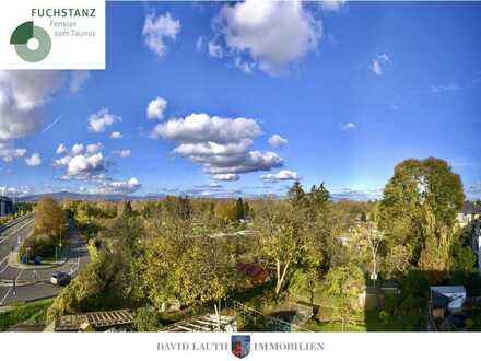 LICHTDURCHFLUTETE 3-ZIMMER-PENTHOUSE-WOHNUNG MIT ZWEI BALKON UND PANORAMA-TAUNUS-BLICK