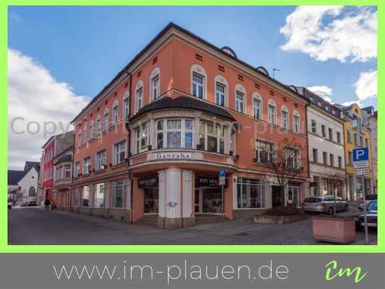 Wohn- und Geschäftshaus am Klostermarkt in Plauen - plus Ausbaureserve