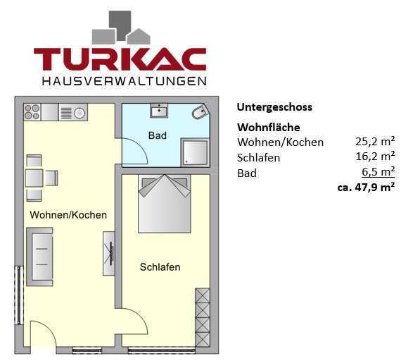                                                               2 ZKB mit Terasse in Haiger - Langenaubach                                                       in Haiger (Lahn-Dill-Kreis)