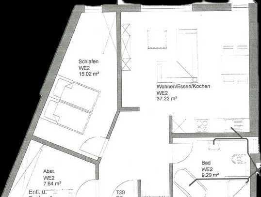 Kerpen-Manheim moderne 2-Zimmer Wohnung