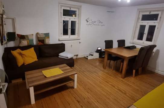 Gepflegte 2-Zimmer-Wohnung mit Einbauküche und möbiliert in Schwieberdingen