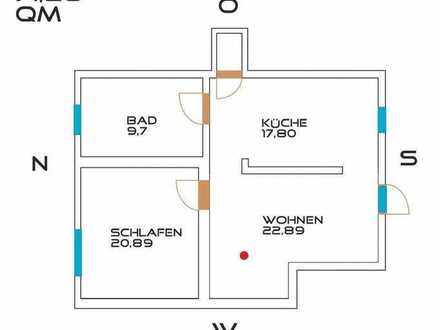 Ansprechende 2,5-Zimmer-EG-Wohnung in Weißenburg in Bayern