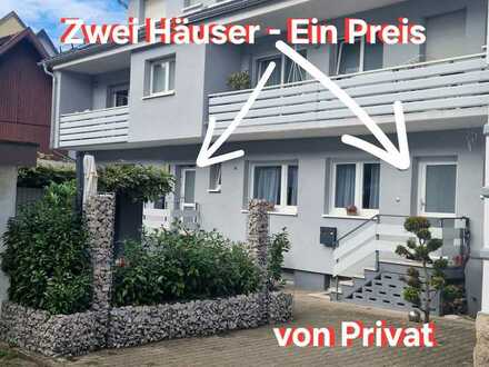 Zwei Häuser - Ein Preis
in zentraler Lage von Weisenbach