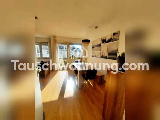 Tauschwohnung: Schöne und Helle 2-Zi-Wohnung mit Balkon (Leipzigerstr.)