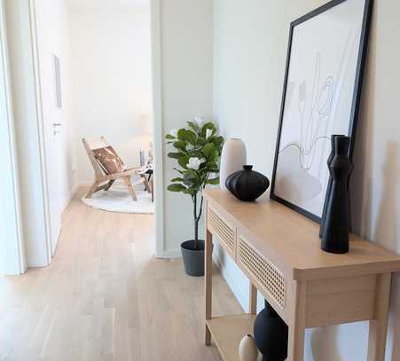 OPEN HOUSE 22.09. - 12 bis 15 | Barrierefreie 2-Zimmer-Wohnung mit großem Balkon und Blick ins Grüne