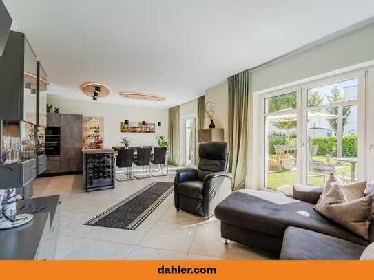 Fantastic garden apartment on Jungfernsee with lovingly landscaped garden