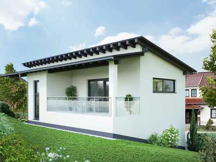 Modernes Einfamilienhaus Pultdach Garage Energieeffizienzhaus inkl. Grundstück