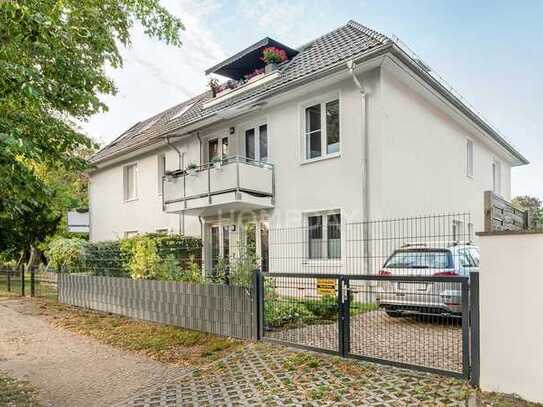 Moderne Dachgeschosswohnung mit 2 Zimmern und überdachter Dachterrasse