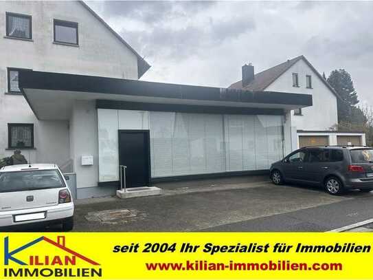 KILIAN IMMOBILIEN! TOP BÜRO / LADEN MIT ca. 60 M² IN LEERSTETTEN! 60 M² KELLER MIT WEITEREN RÄUMEN!