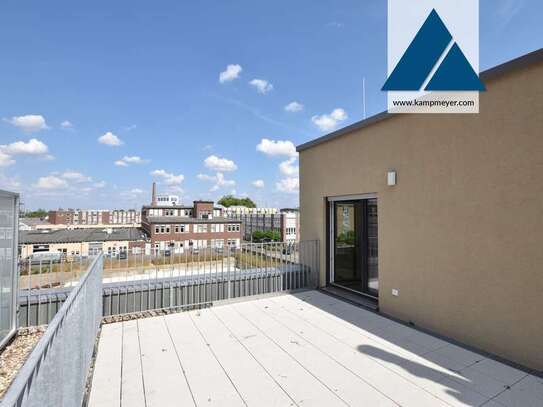 Auf 2 Ebenen - Maisonette mit Rooftop Terrasse