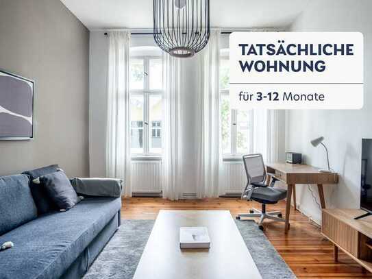 Toll ausgestatte & vollmöblierte 2 Zimmer Wohnung in excellenter Lage in Friedrichshain.