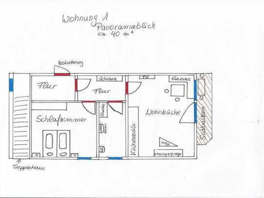 2-Raum-Wohnung mit EBK in Sonthofen / Hofen Panoramablick in die Berge