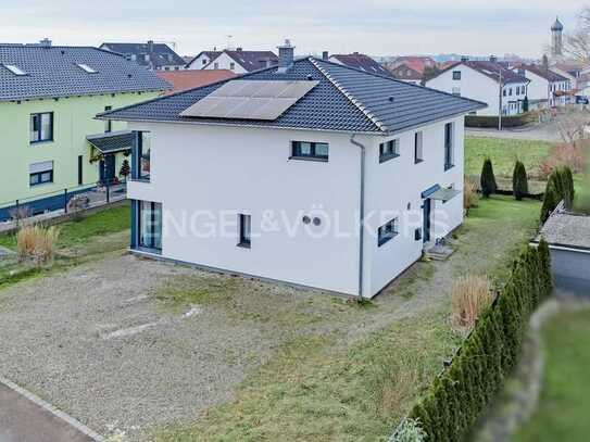 Energieeffizientes Einfamilienhaus in modernem Design