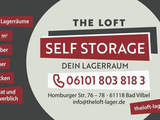 THE LOFT Self Storage Lagerraum Lager Lagerbox mieten in Bad Vilbel direkt an der B3