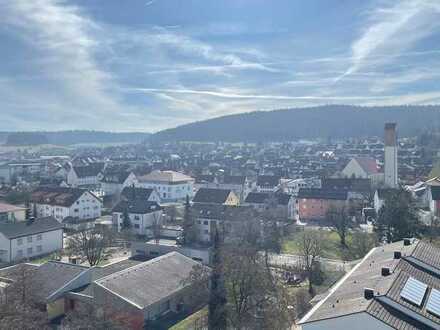 Behagliche Wohnung mit grandiosem Fernblick