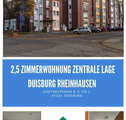 2,5 Zimmerwohnung in zentraler Lage - Duisburg Rheinhausen