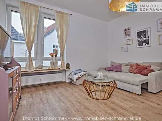 FRISCH MODERNISIERTE - 2-ZIMMER-WOHNUNG MIT EINBAUKÜCHE UND KLEINEM BALKON IM ZENTRUM VON ISERLOHN