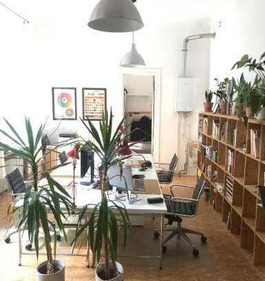 Gemeinschaftsbüro, Coworking mit Ausstellungsraum, Workshopraum - All-in-Miete