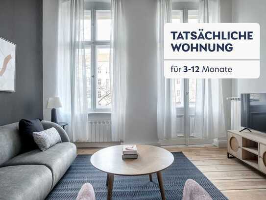 Hochwertig ausgestattete 2-Zimmer Wohnung im super zentralen Prenzlauer Berg.