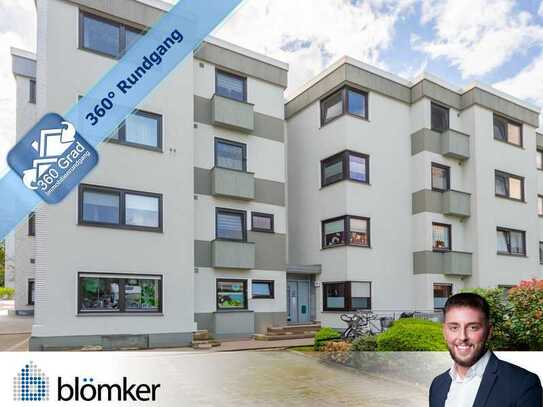 Blömker! Moderne 3,5-Zimmer Eigentumswohnung in familienfreundlicher Lage mit TG-Stellplatz!