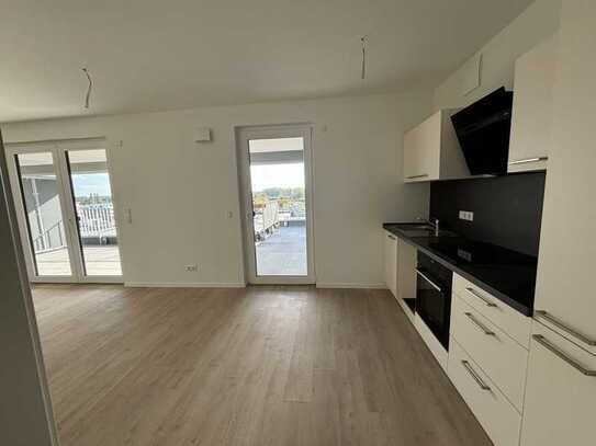 Traumhafte Penthouse Wohnung mit Loggia und Dachterrasse WE 1.36, inkl. EBK