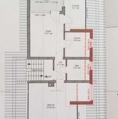 schöne 2,5-Zimmer-Wohnung in 69181, Leimen mit Einbauküche und Balkon