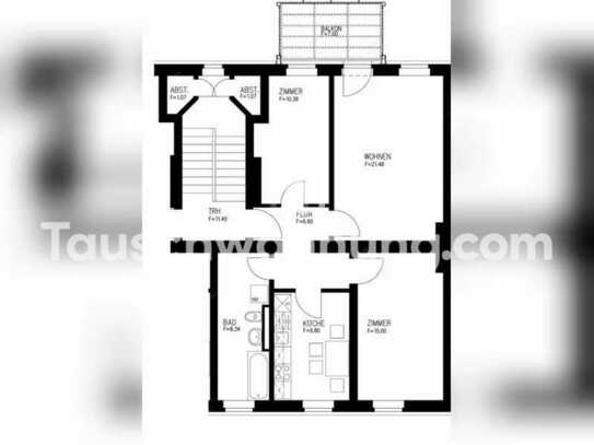 Tauschwohnung: Wohnung im Musikerviertel mit Stellplatz (Babelsberg/Stern)