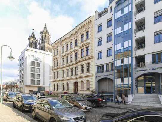 Domviertel: 5-Zi.-Maisonettewohnung mit Aufzug & Wintergarten in unmittelbarer Nähe zum Dom