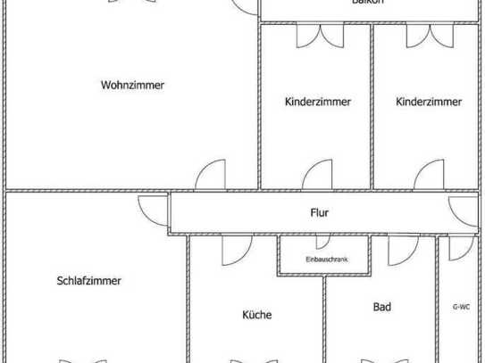 Willkommen Zuhause: Großzügige 4-Zimmer-Wohnung mit neuem Bad und Balkon