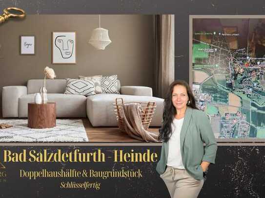 Bad Salzdetfurth - Doppelhaushälfte inkl. Grundstück! Erst Bauen - Dann Zahlen!