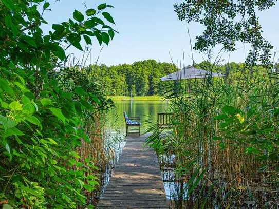 36.000m² am Wandlitzsee mit zwei Einfamilienhäuser und mehreren Ferienhäuser