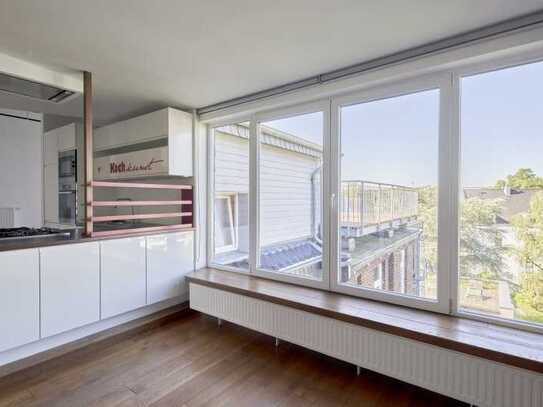 Lichtdurchflutetes Loft mit wunderschöner Dachterrasse über den Dächern des Kölner Panthaleonviertel