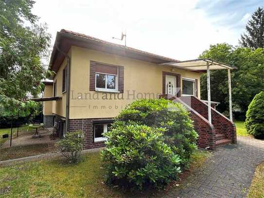 Familienidyll, Charmantes 30er-Jahre-Haus mit Anbau, großem Garten, nahe Wald und Wasser