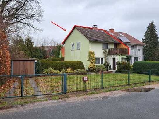 NEUER PREIS *** !!! Sanierungsbedürftige kleine Doppelhaushälfte auf einem 850 m² großen Grundstück