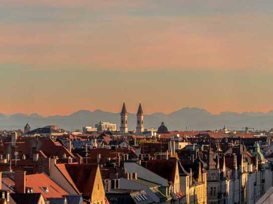 Attraktive Dachterrassen-Wohnung mit Alpenblick