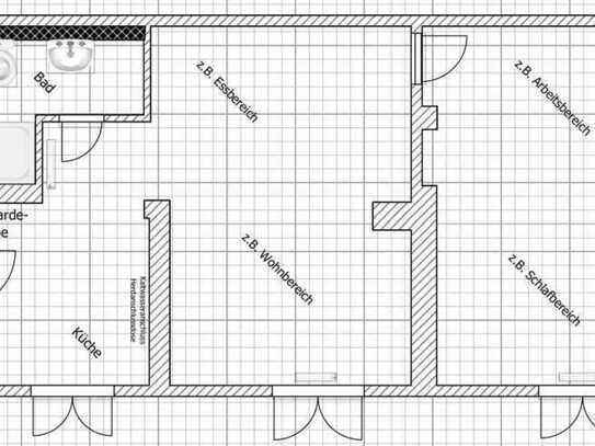 Stilvolle 2-Zimmer-Wohnung in Frankfurt