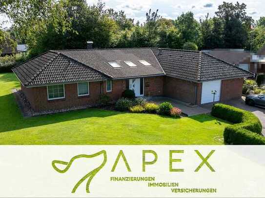 Barrierefreier Bungalow mit Erdwärme, Solar & großem Grundstück – ruhig gelegen, ideal für Familien!