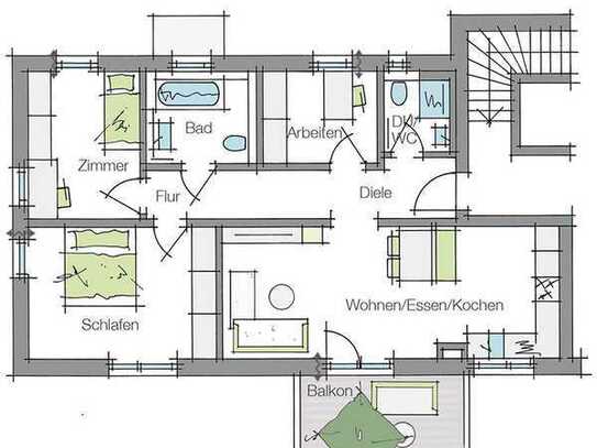 NEU! Kleine Wohnanlage zw. Erlangen und Herzogenaurach! 10Jahre Mietgarantie! Weitere Grundrisse!