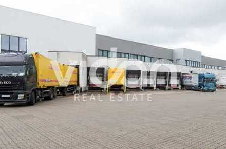 HALLE | LOGISTIK | BÜRO | 60 LADEBRÜCKEN | KRANBAHN | VIDAN REAL ESTATE