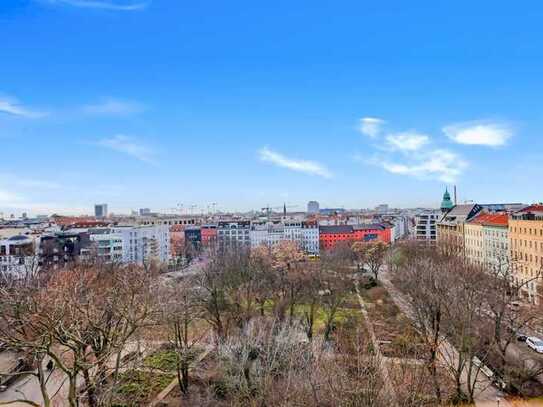 Penthouse mit Blick über Berlin