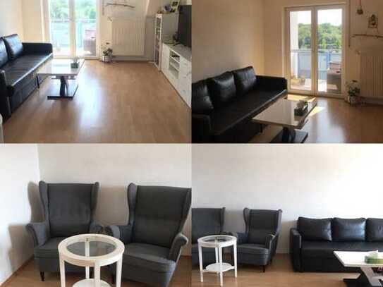 Voll moblierte-4-Zimmer-Wohnung mit Einbauküche und Balkon in Donauwörth