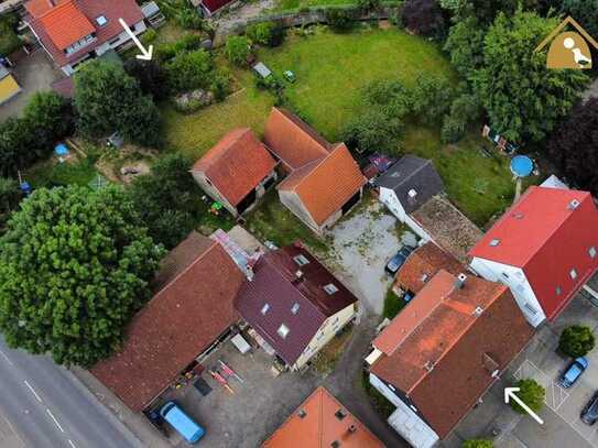 genehm. Neubau / renov. Mehrfamilienhaus mit großen Grundstück