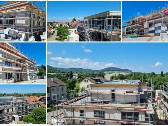 Wohnen im Grünen und doch zentrumsnah mit Blick auf den Aichelberg , 3 ZW Neubau in Bad Boll