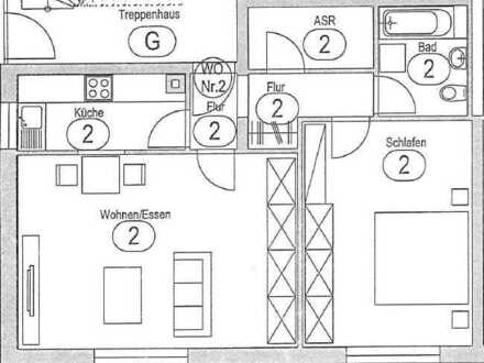 Helle und geräumige 2,5 Zi. Wohnung mit Stellplatz