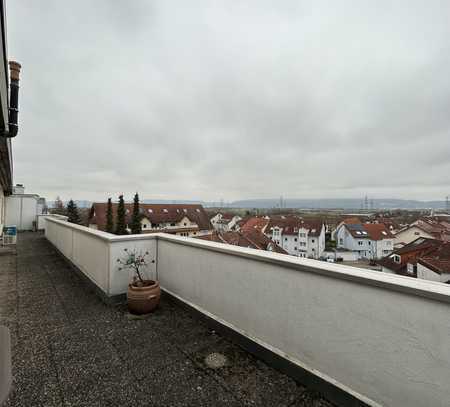 Penthouse-Wohnung mit traumhaftem Fernblick